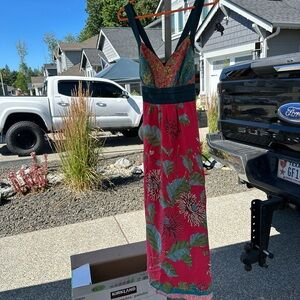 Floral Pink Maxi Dress